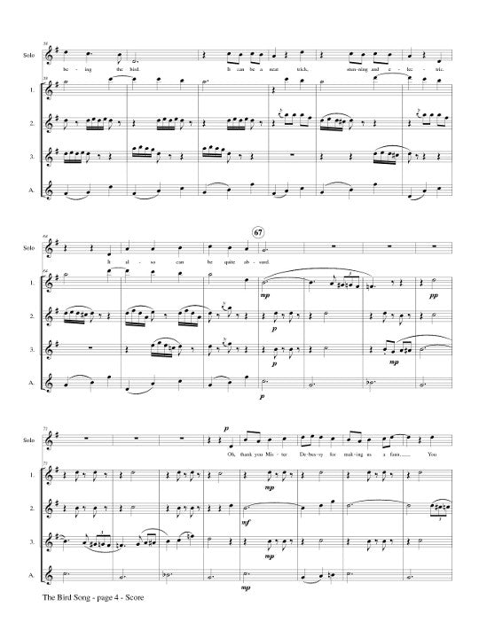 Davis, MJ :: The Bird Song