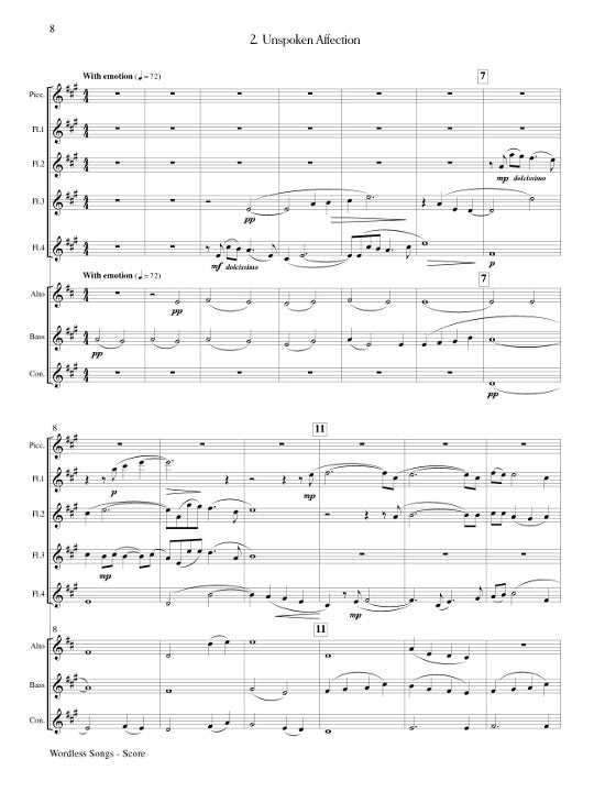 Nishimura, J :: Wordless Songs