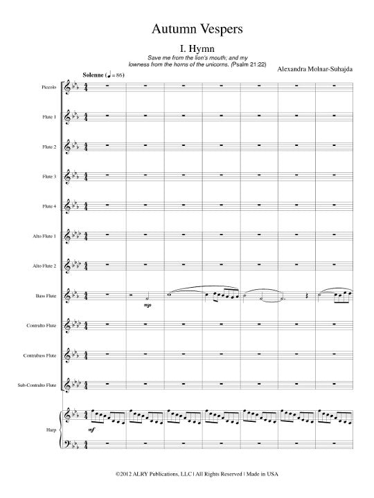 Molnar-Suhajda, A :: Autumn Vespers