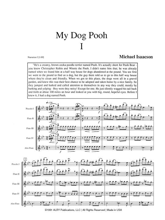 Isaacson, M :: My Dog Pooh