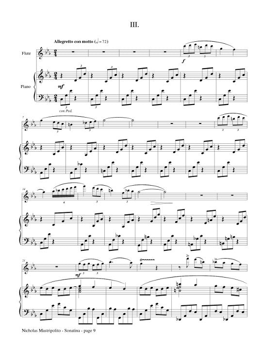 Mastripolito, N :: Sonatina