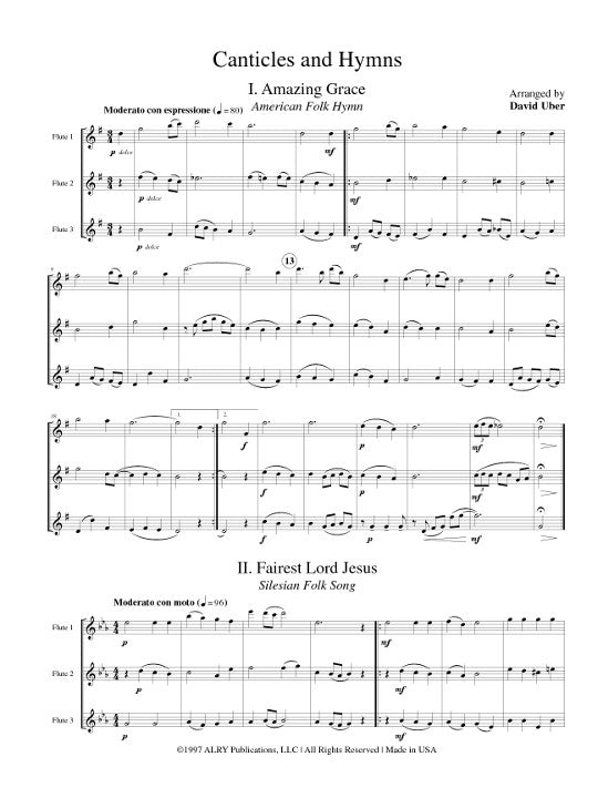 Traditional :: Canticles and Hymns