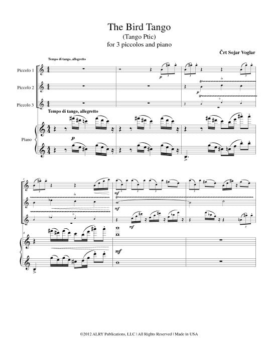 Voglar, CS :: Bird Tango (Tango Ptic)