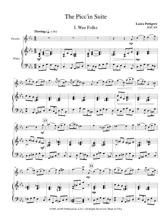 Pettigrew, L :: The Picc'in Suite