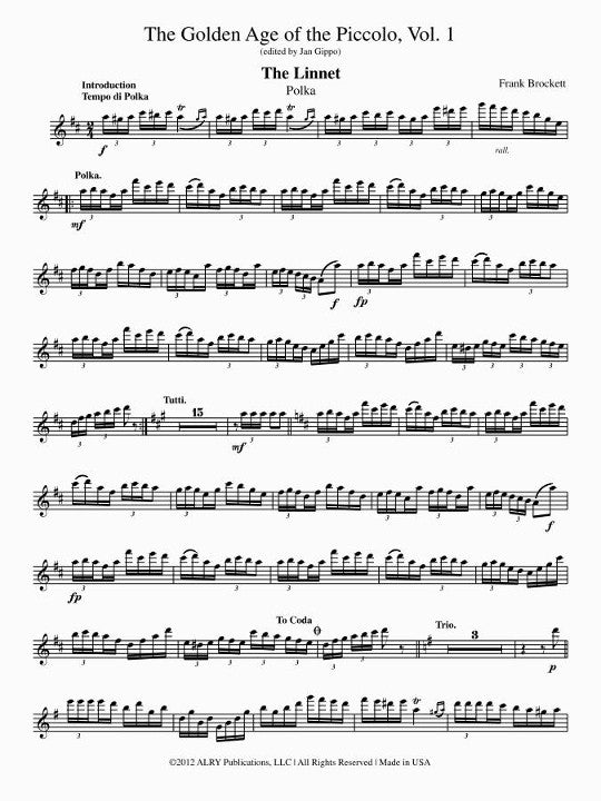 Various :: The Golden Age of the Virtuoso Piccolo