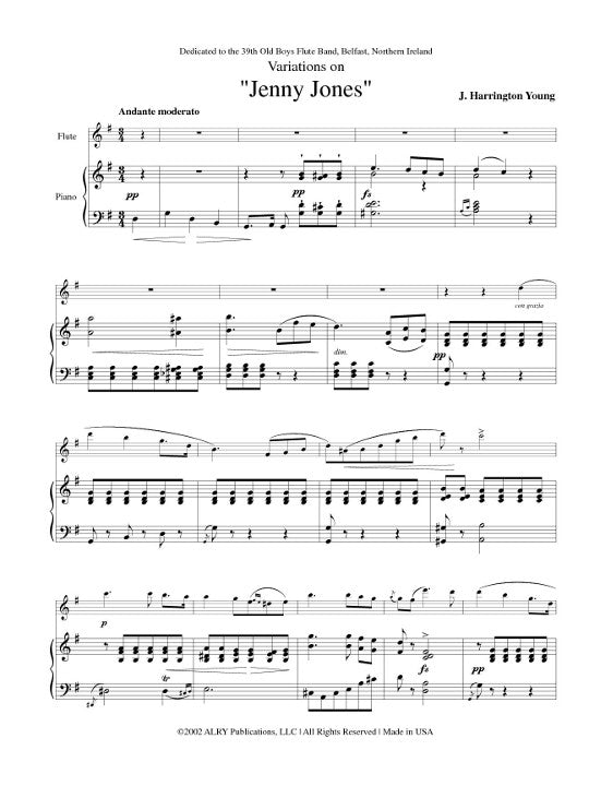 Young, JH :: Variations on 'Jenny Jones'