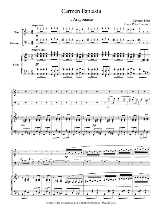 Bizet, G :: Carmen Fantasia