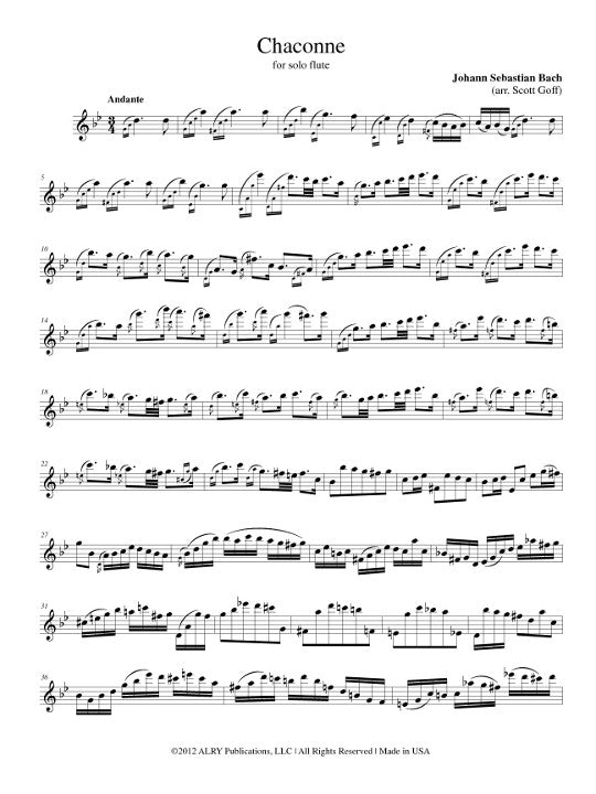 Bach, JS :: Chaconne