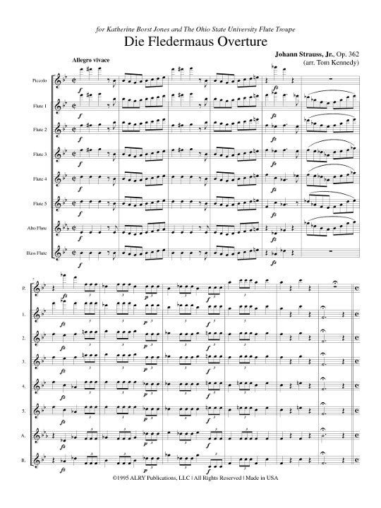 Strauss Jr, J :: Die Fledermaus Overture