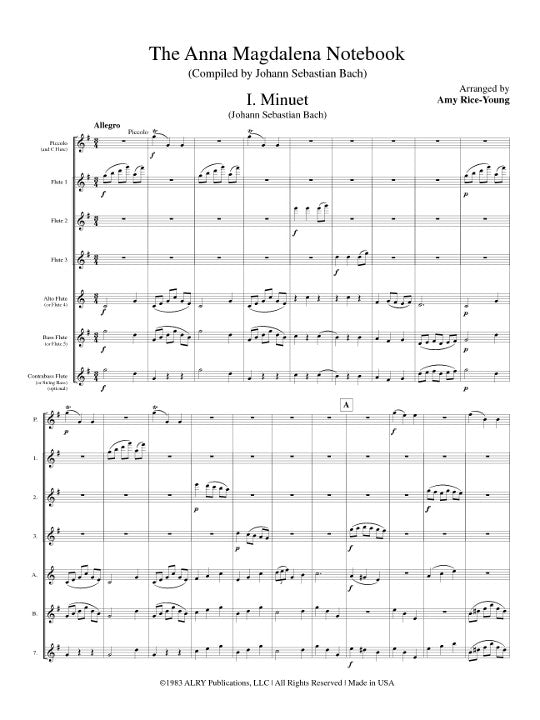 Bach, JS :: The Anna Magdalena Notebook