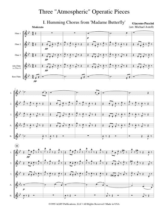 Various :: Three 'Atmospheric' Operatic Pieces