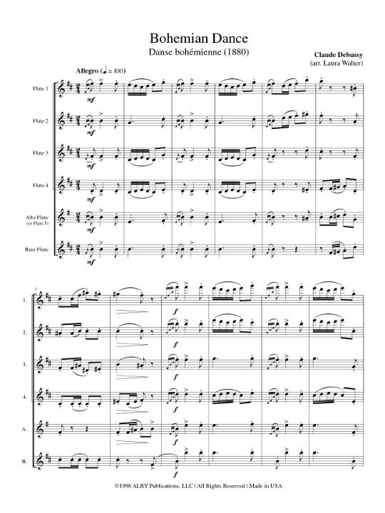 Debussy, C :: Bohemian Dance