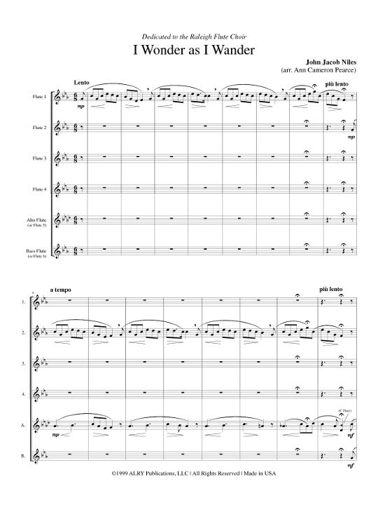 Niles, JJ :: I Wonder As I Wander