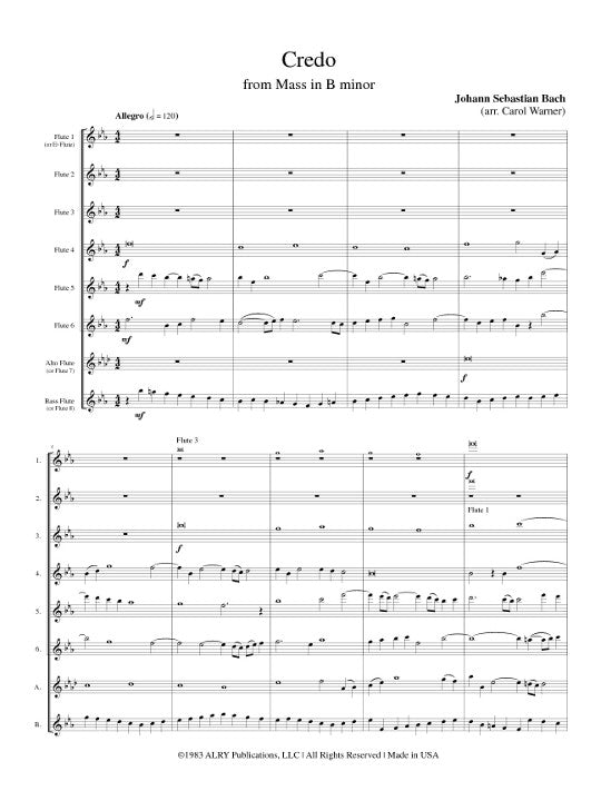 Bach, JS :: Credo