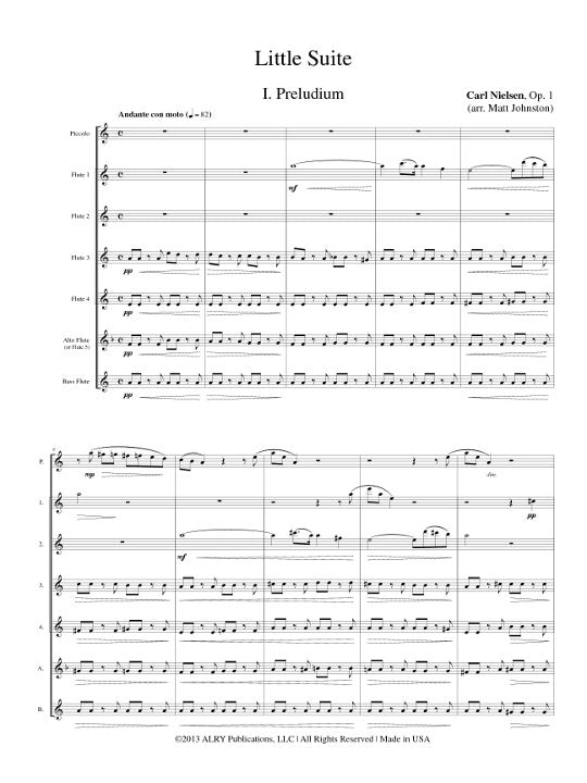 Nielsen, C :: Two Movements from Little Suite op. 1