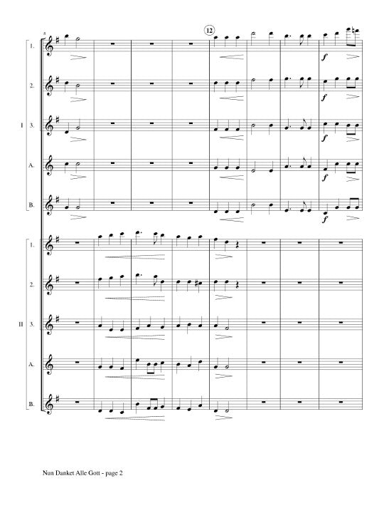 Pachelbel, J :: Nun Danket Alle Gott (Now Thank We All Our God)