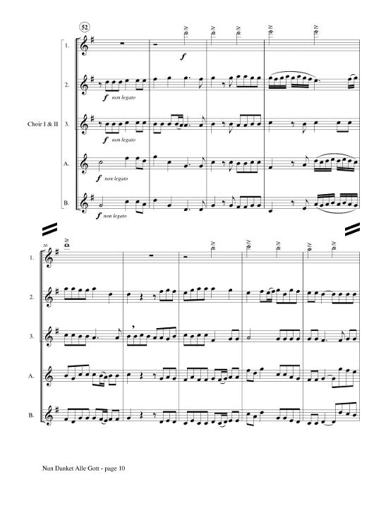 Pachelbel, J :: Nun Danket Alle Gott (Now Thank We All Our God)