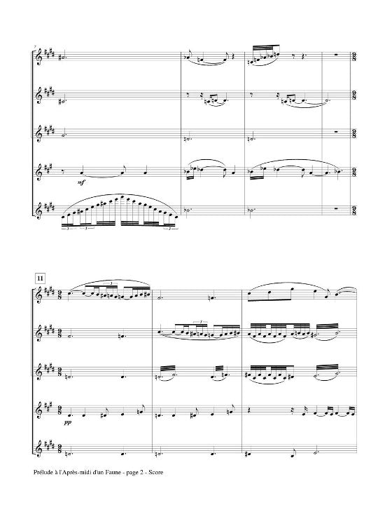 Debussy, C :: Prelude a l'Apres-midi d'un Faune