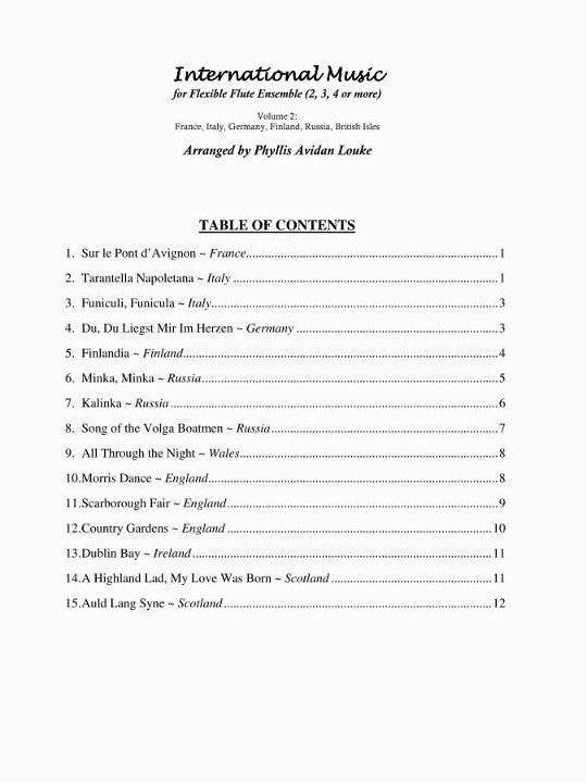 Various :: International Music: Volume 2