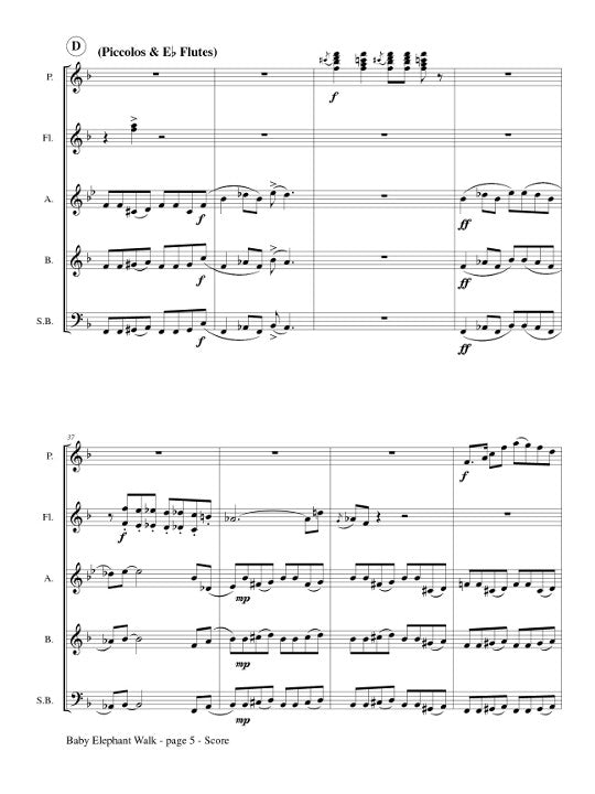 Mancini, H :: Baby Elephant Walk