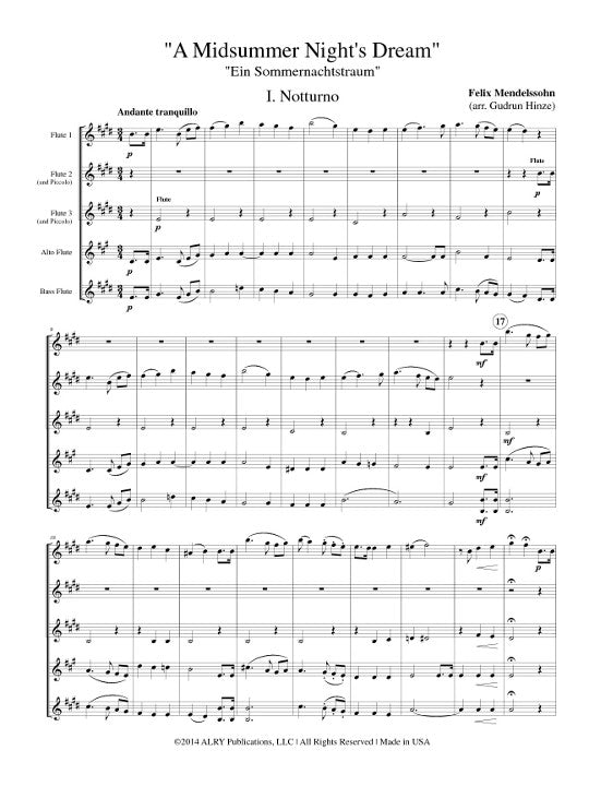 Mendelssohn, F :: Midsummer Night's Dream