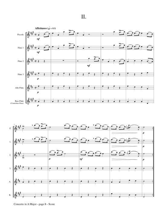 Boismortier, JB :: Concerto in A Minor Op. 15, No. 5