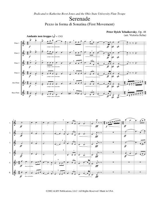 Tchaikovsky, PI :: Serenade, op. 48