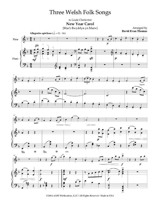 Traditional :: Three Welsh Folk Songs