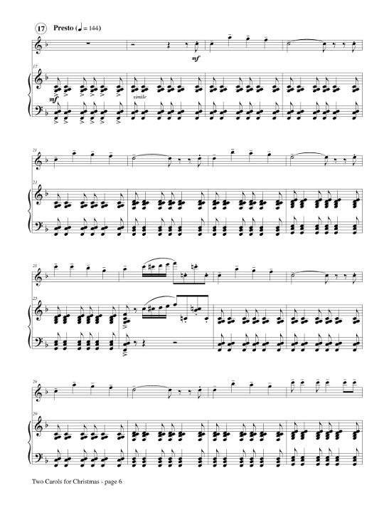 Traditional :: Two Carols for Christmas