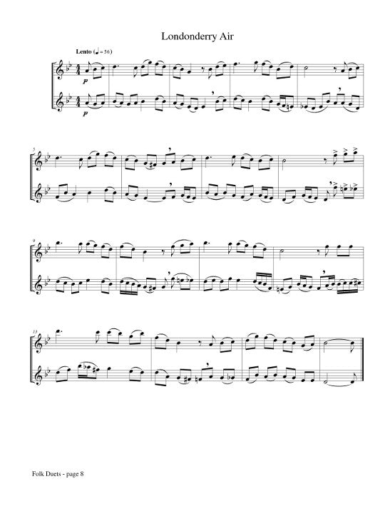 Traditional :: Folk Duets for the Contemporary Flutist