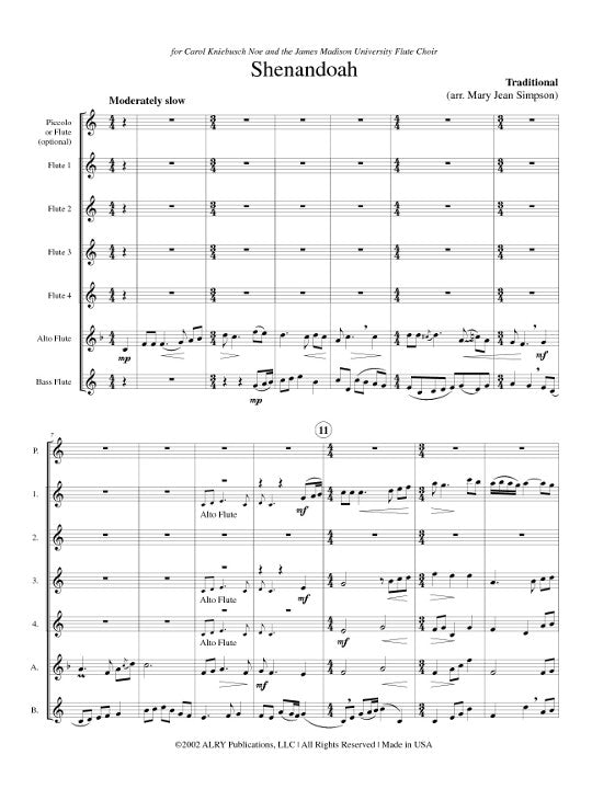 Traditional :: Shenandoah