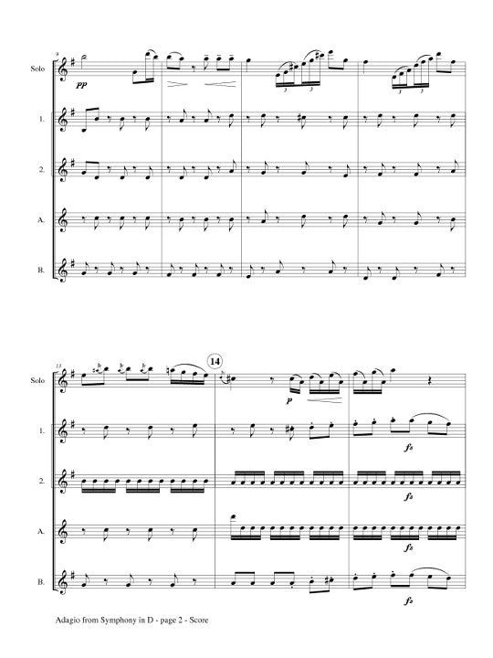 Haydn, FJ :: Adagio from Symphony in D