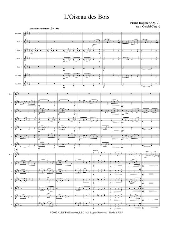 Doppler, F :: L'Oiseau des Bois op. 21