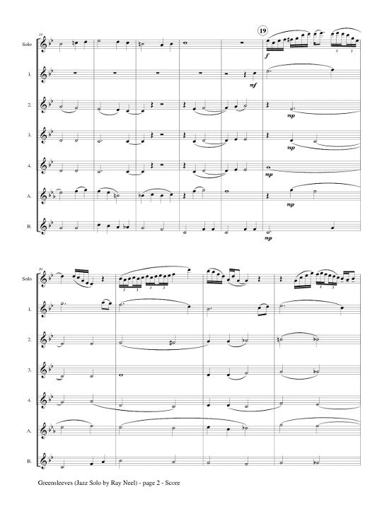 Traditional :: Greensleeves (Ray Neel Jazz)