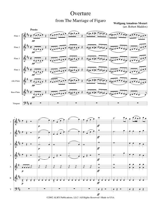 Mozart, WA :: The Marriage of Figaro Overture