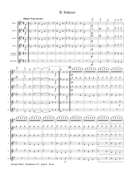Bizet, G :: Symphony in C