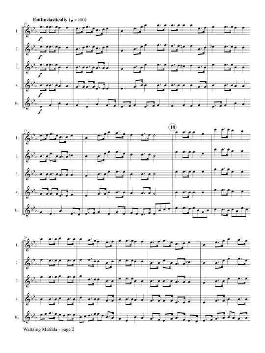 Cowan, M; Patterson, B :: Waltzing Matilda