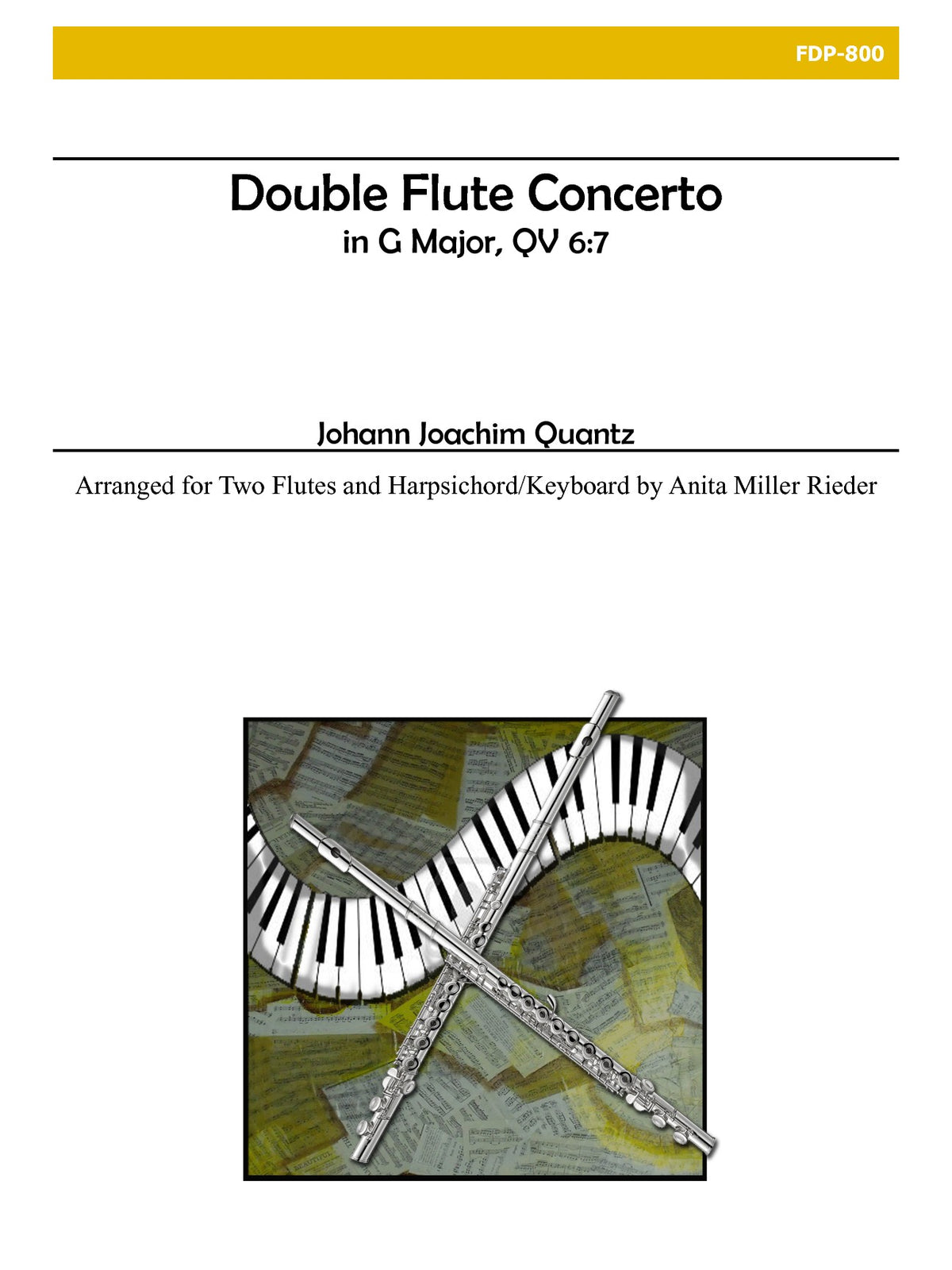 Quantz, JJ :: Double Flute Concerto in G Major QV 6:7