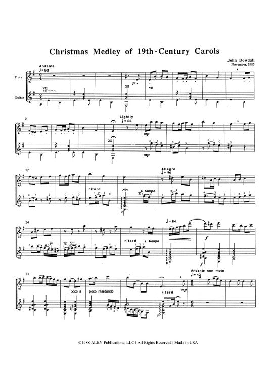 Traditional :: Christmas Medley of 19th Century Carols