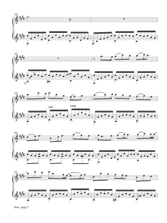Bach, JS :: Jesu (after Bach)