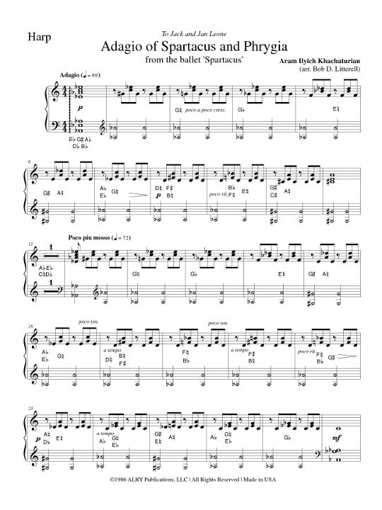 Khachaturian, A :: Adagio from Spartacus