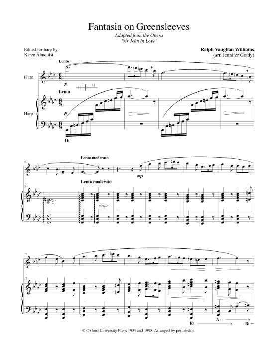 Vaughan Williams, R :: Fantasia on Greensleeves