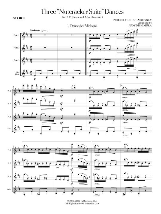Tchaikovsky, PI :: Three 'Nutcracker Suite' Dances