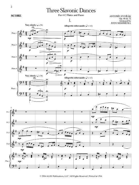 Dvorak, A :: Three Slavonic Dances