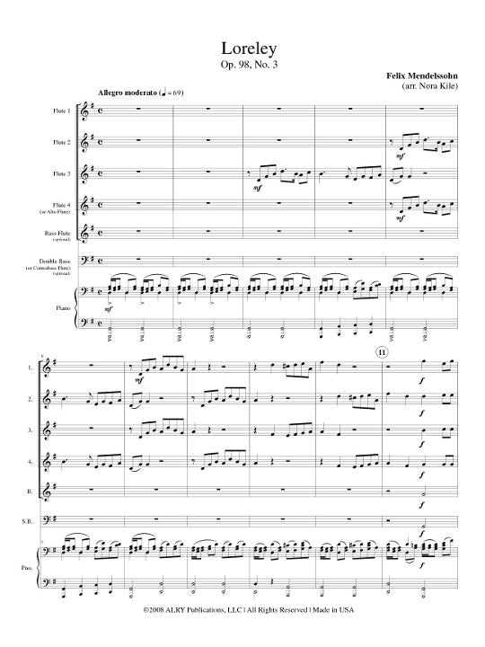 Mendelssohn, F :: Loreley