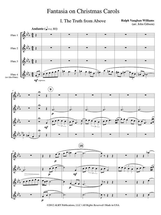 Vaughan Williams, R :: Fantasia on Christmas Carols