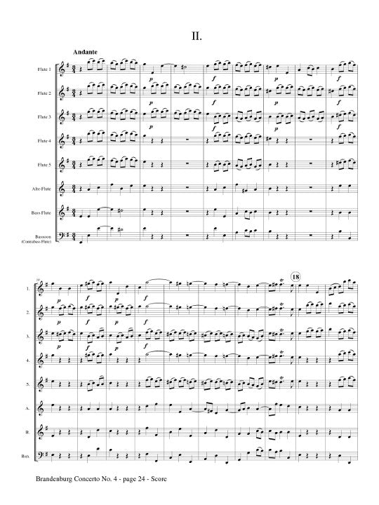 Bach, JS :: Brandenburg Concerto No. 4