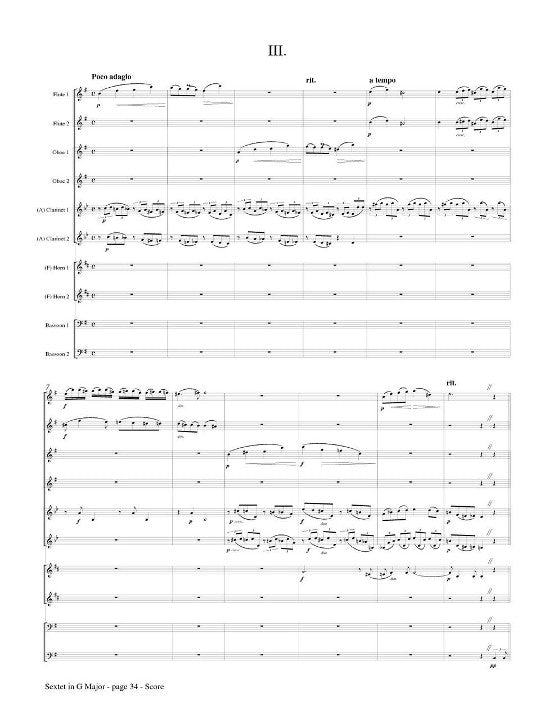 Brahms, J :: Sextet in G Major, Op. 36