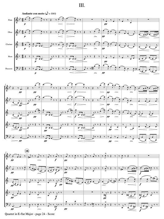 Dvorak, A :: Quartet in E-flat Major