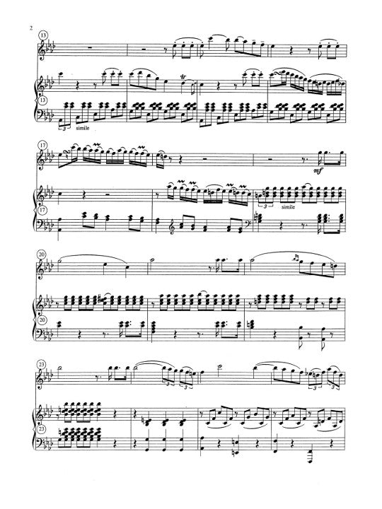 Kuhlau, F :: Andante and Polacca in F major op. 109